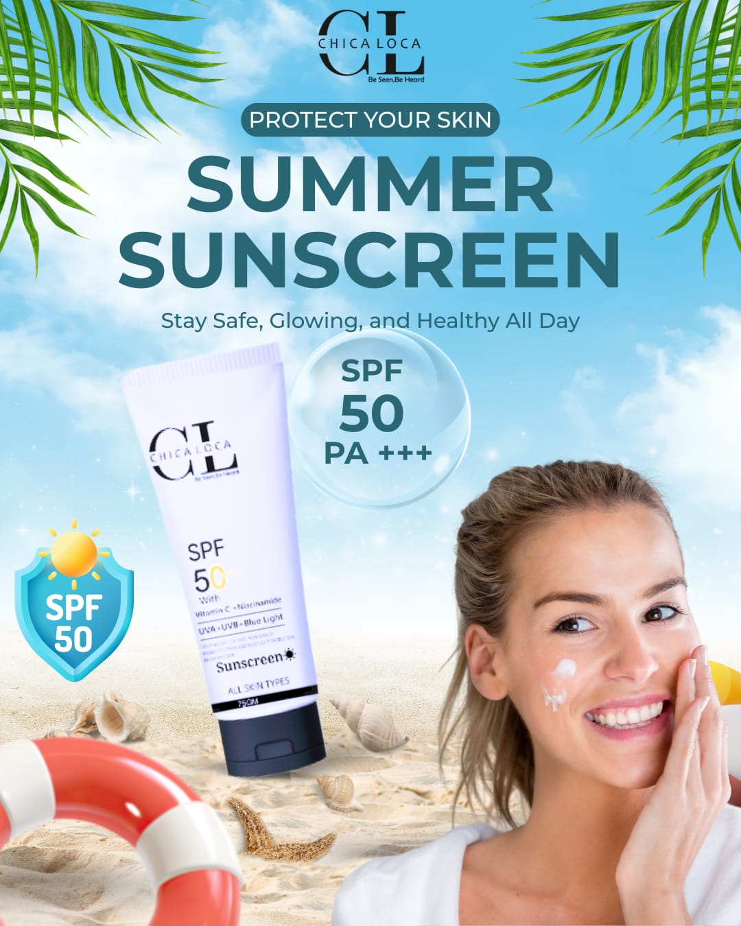 Sunscreen Lotion SPF 50