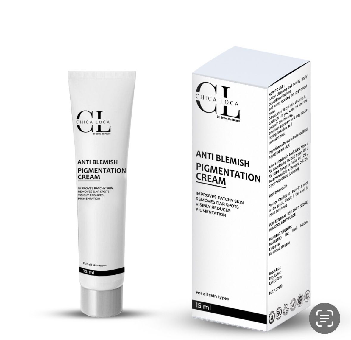 Anti Blemish Pigmentation cream reduce pigmentation and blemishes