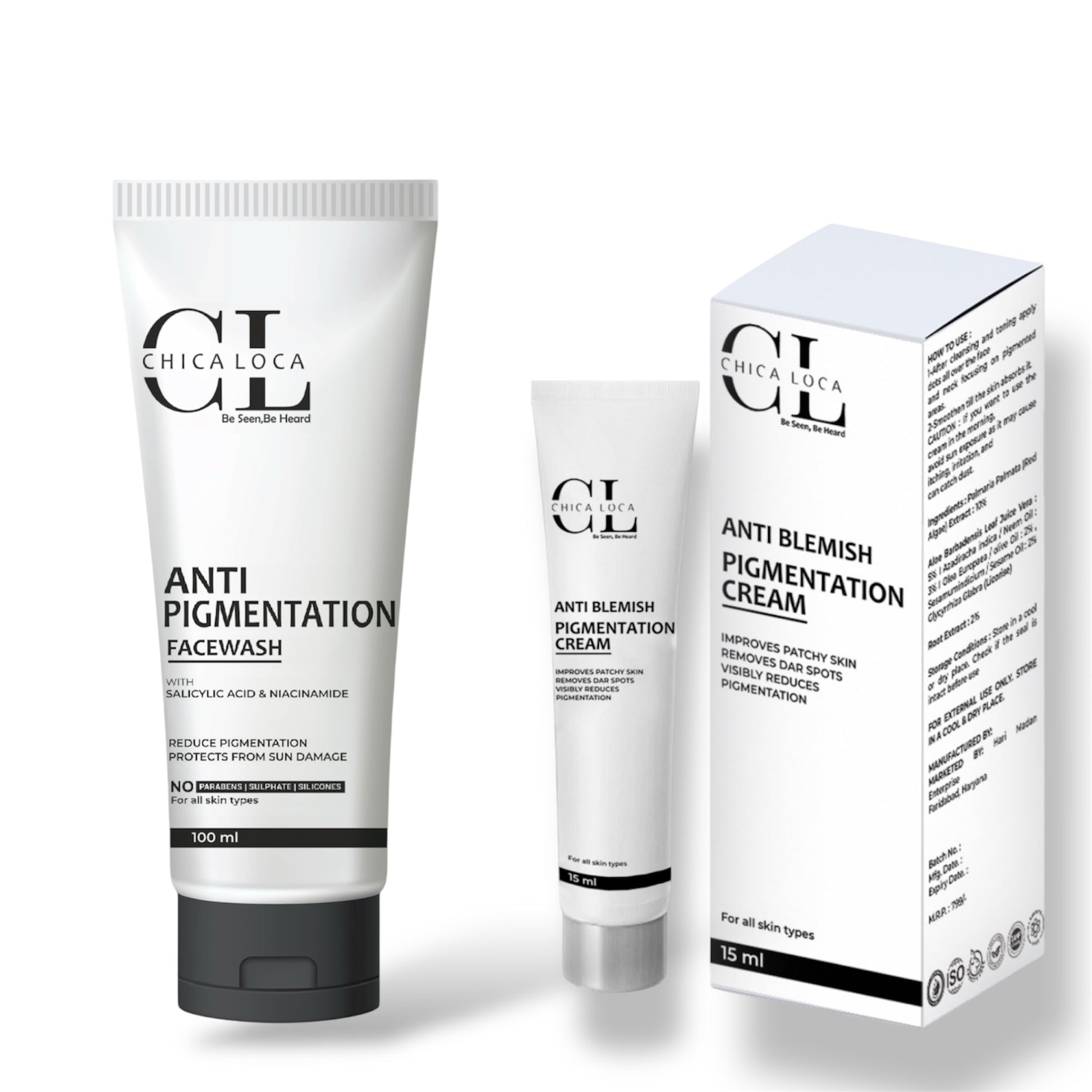 CHICA LOCA Anti Pigmentation Cream for pigmentation removal and glowing skin