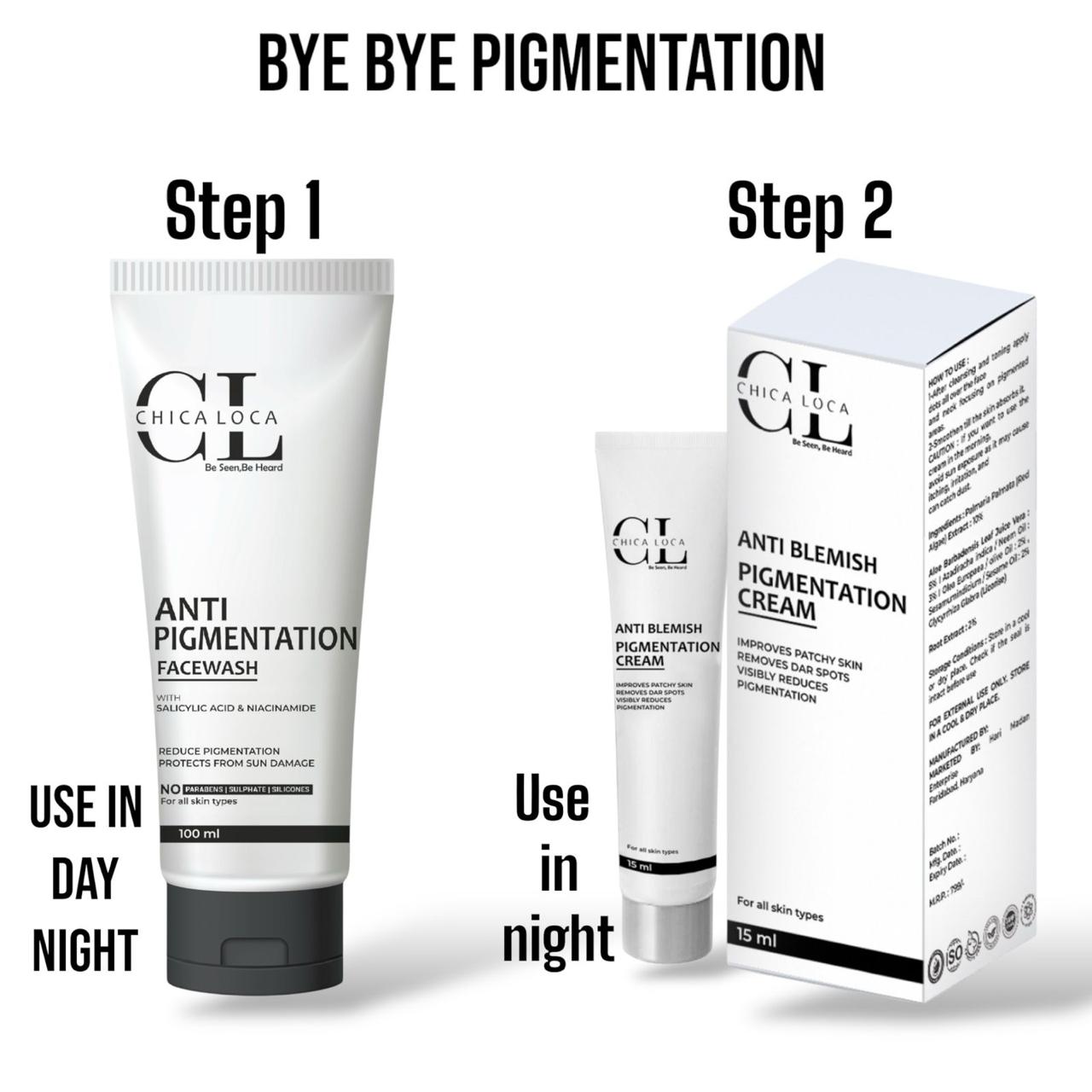 Anti blemish pigmentation 